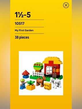 Lego Duplo My First Garden 10517